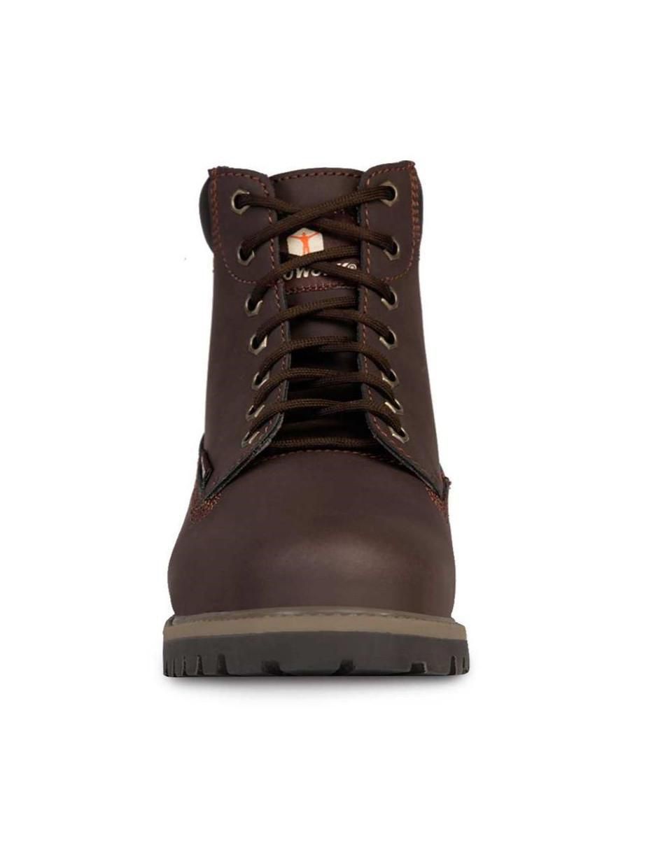 Bota al tobillo de piel para mujer 4