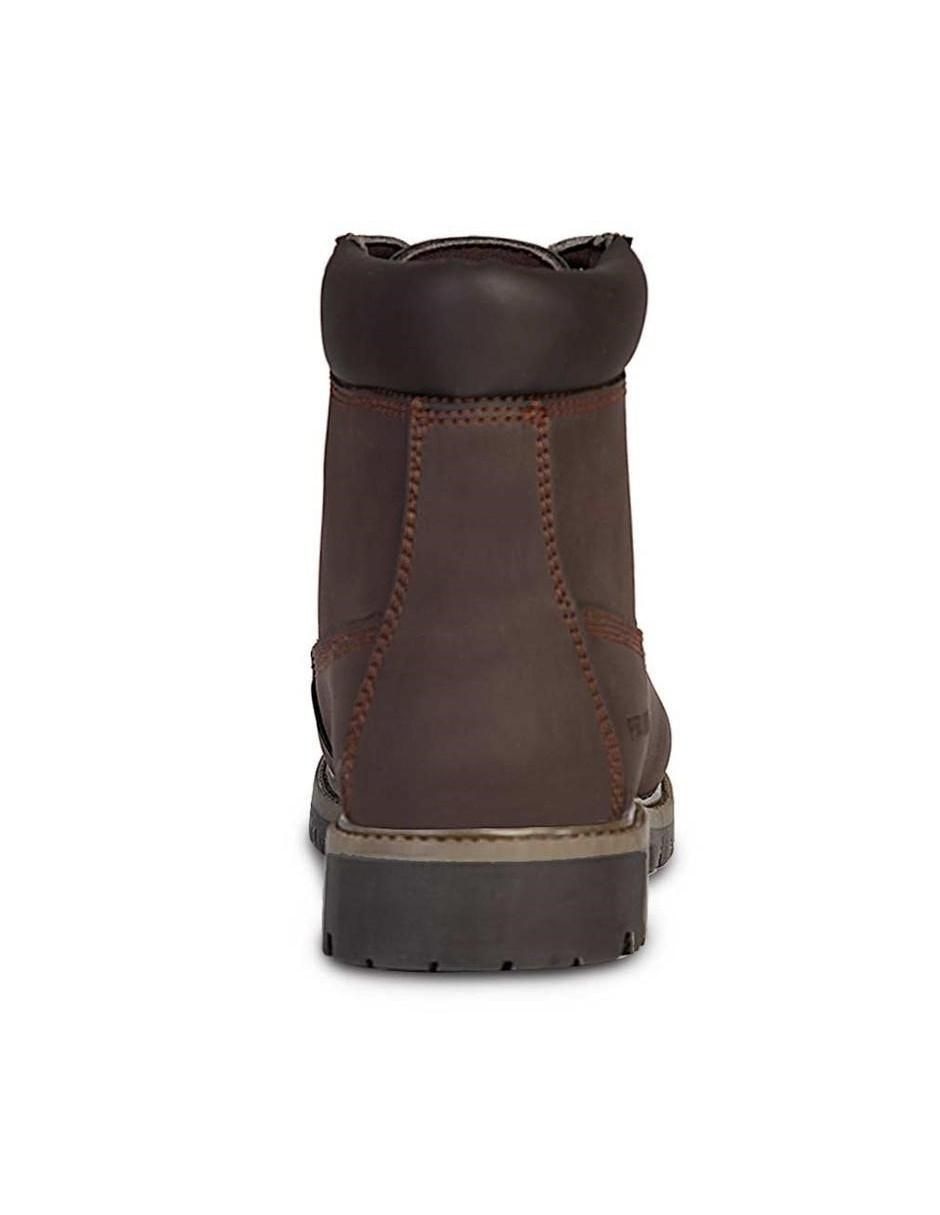 Bota al tobillo de piel para mujer 6
