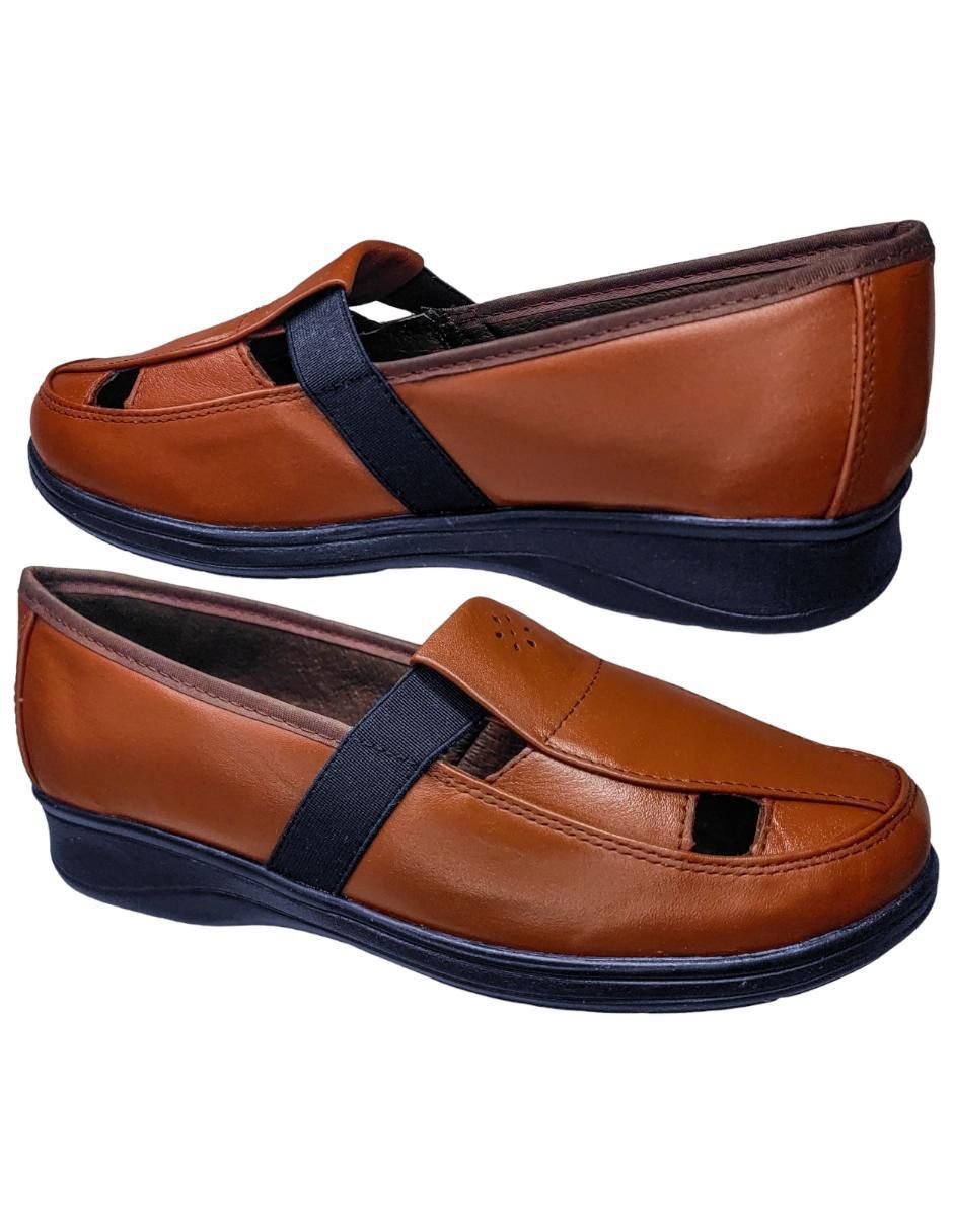 Mocasín de piel para mujer 5