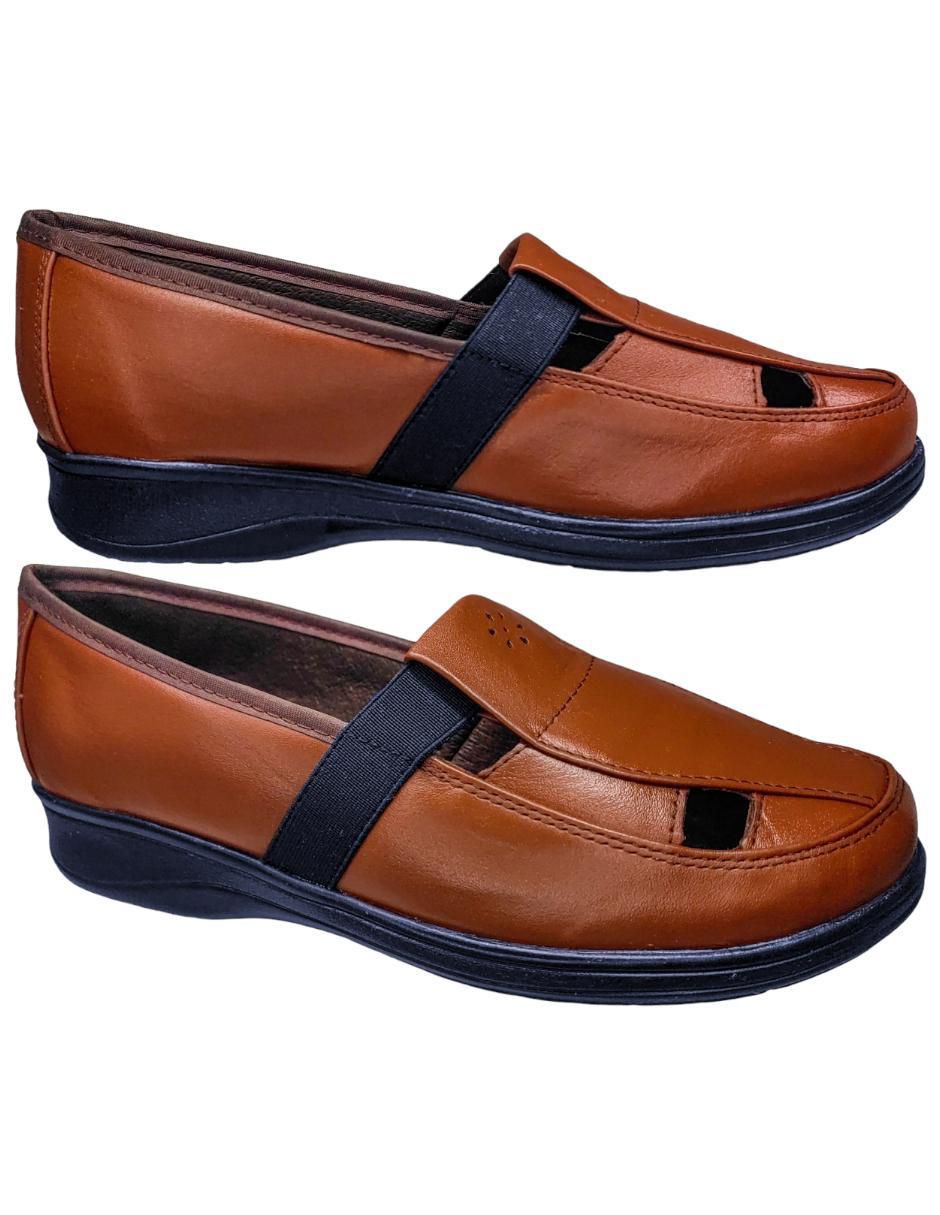 Mocasín de piel para mujer 6