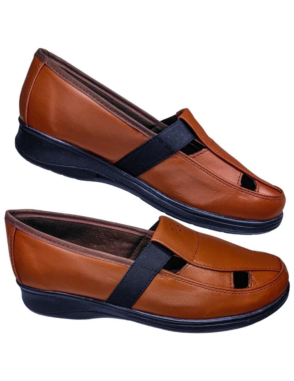 Mocasín de piel para mujer 7