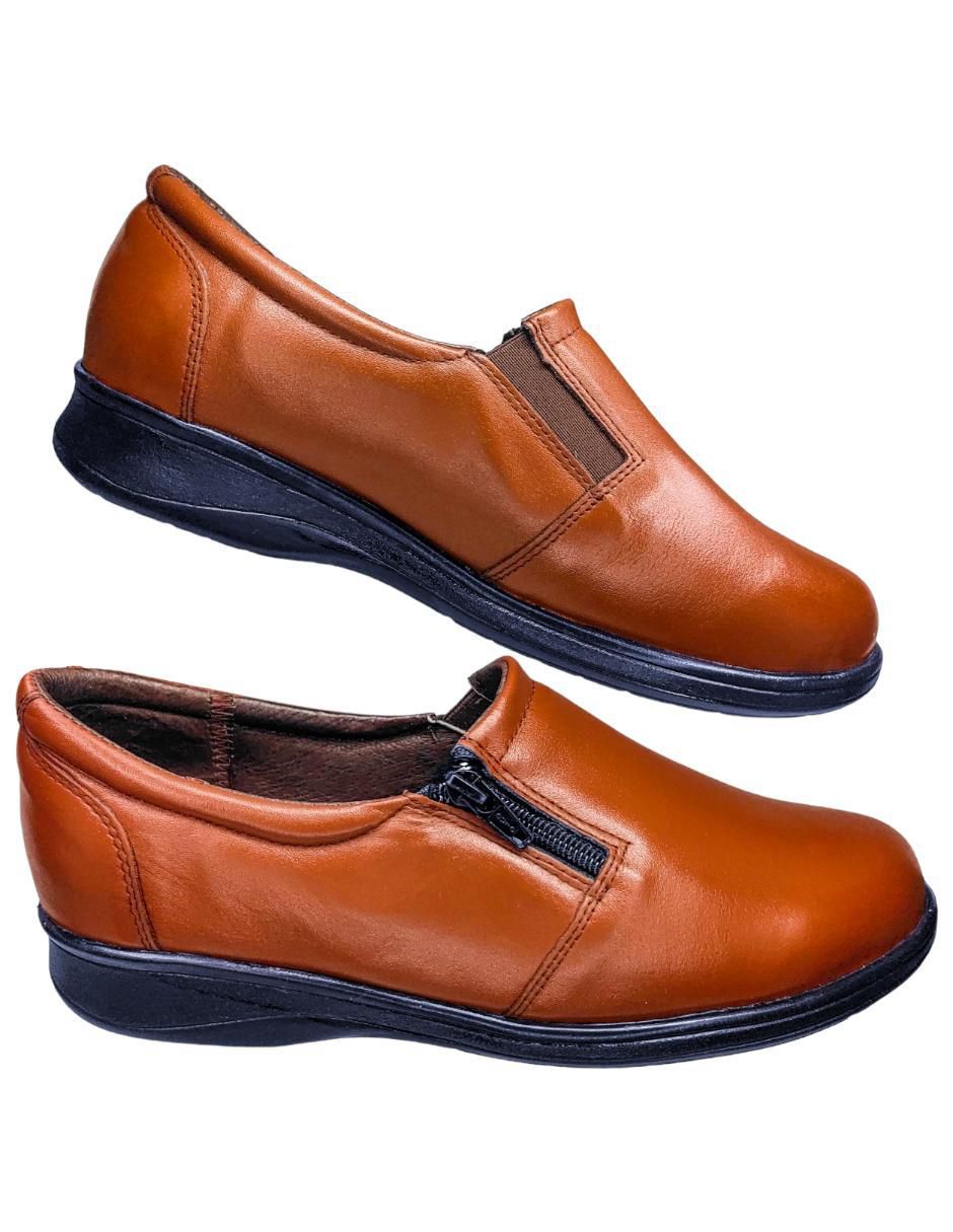 Mocasín de piel para mujer 7