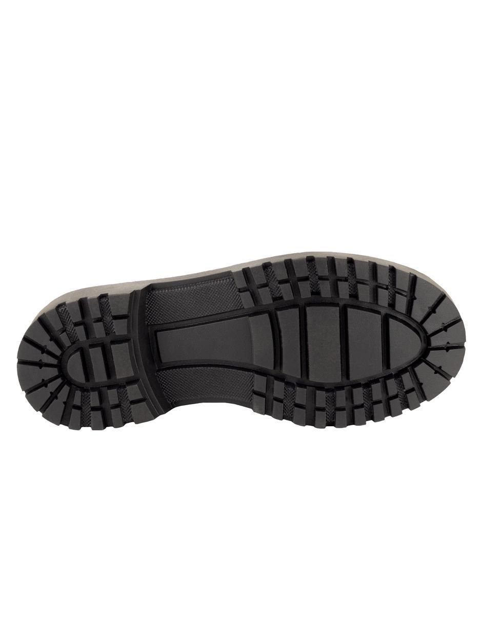 Bota arriba del tobillo de piel para mujer 4
