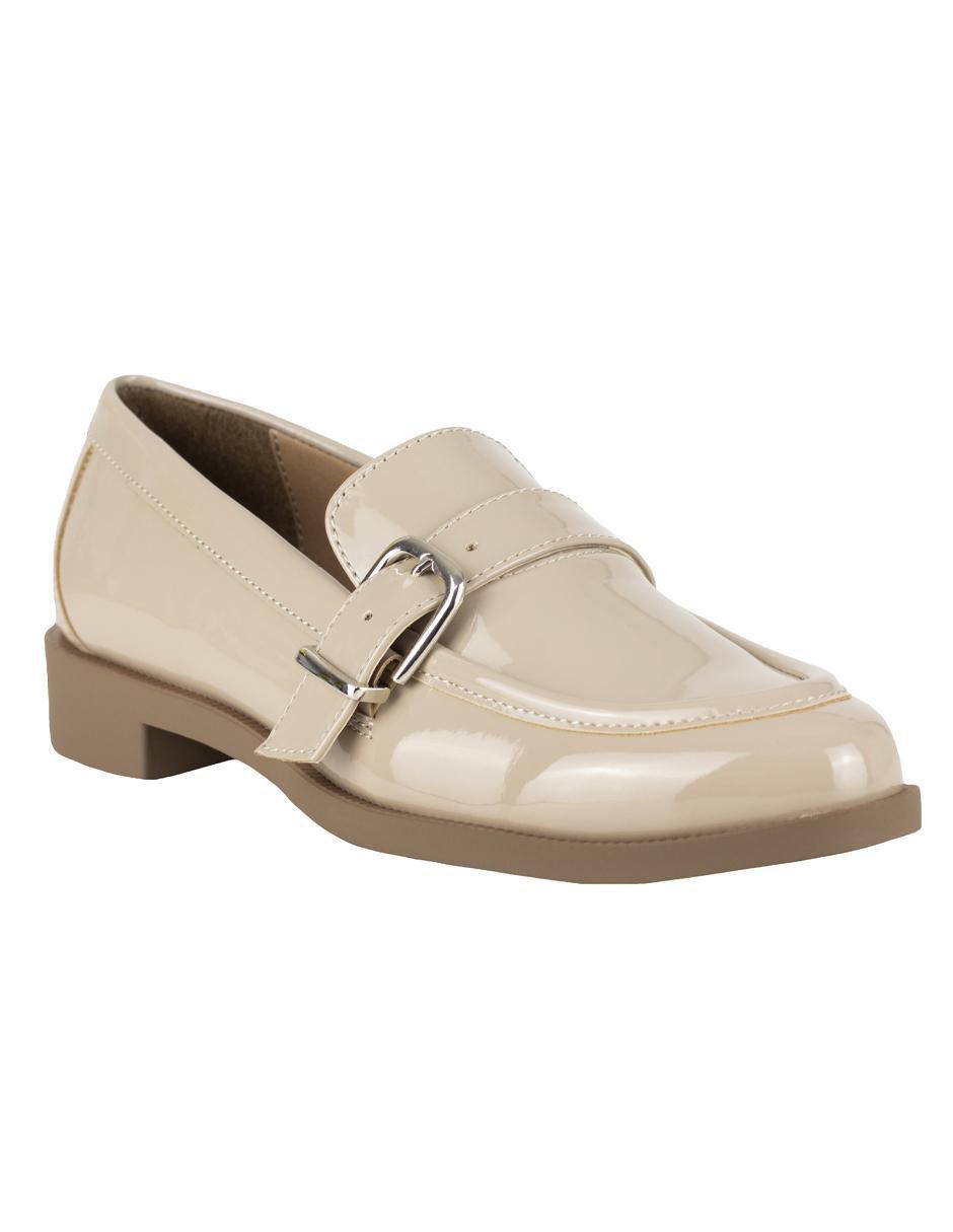 Mocasín de charol para mujer