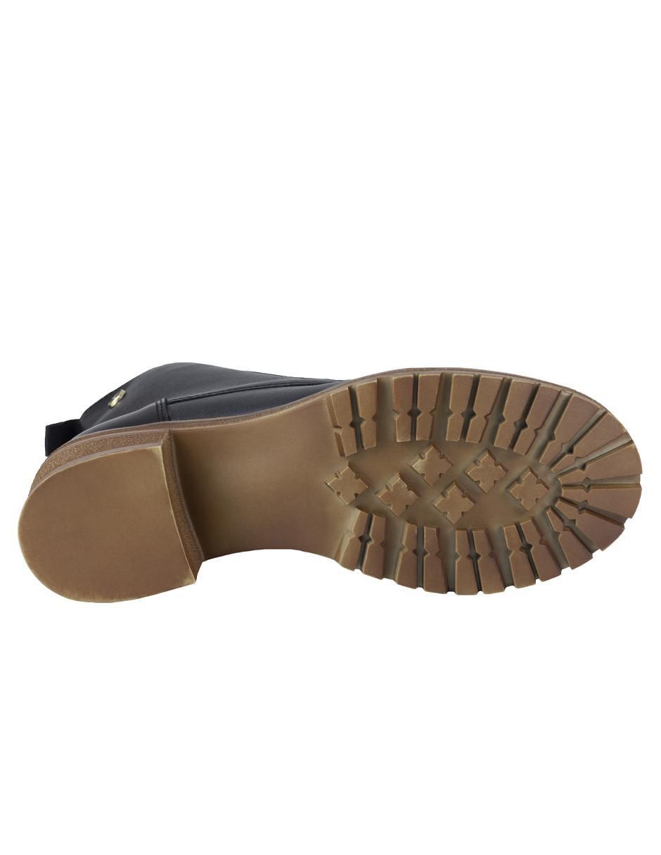 Bota arriba del tobillo de piel para mujer 4