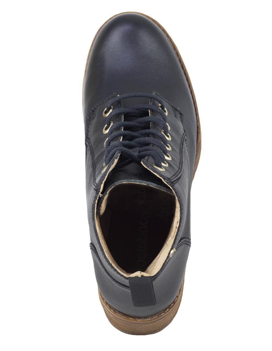 Bota arriba del tobillo de piel para mujer 6