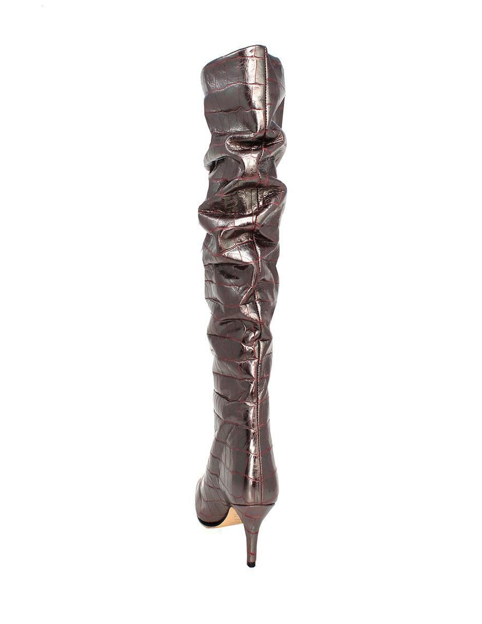 Bota abajo de la rodilla Tori 50 de piel para mujer 2