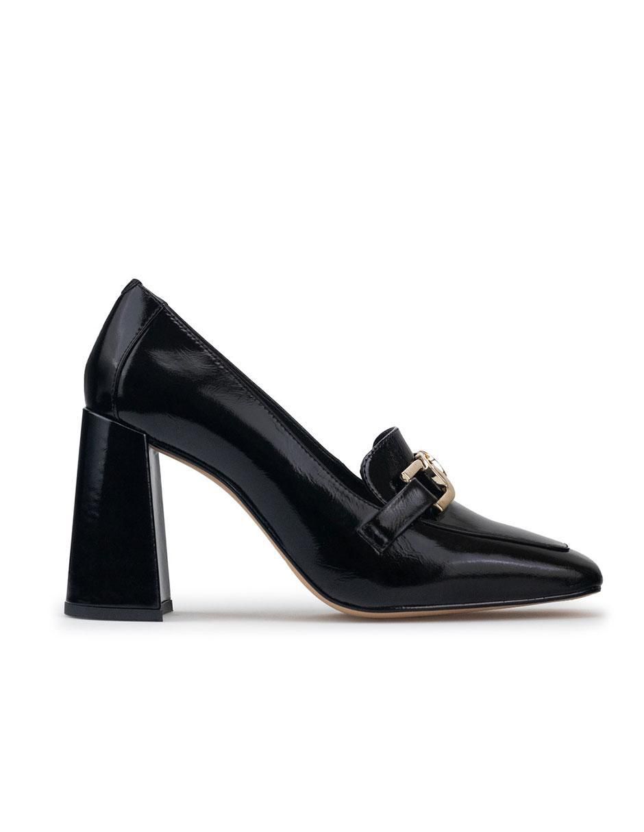 Zapatilla de piel