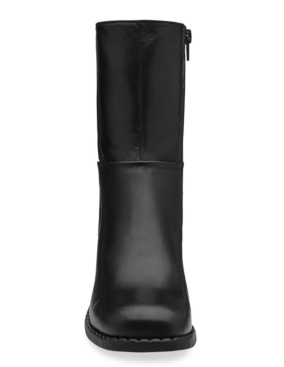 Bota arriba del tobillo de piel para mujer 3