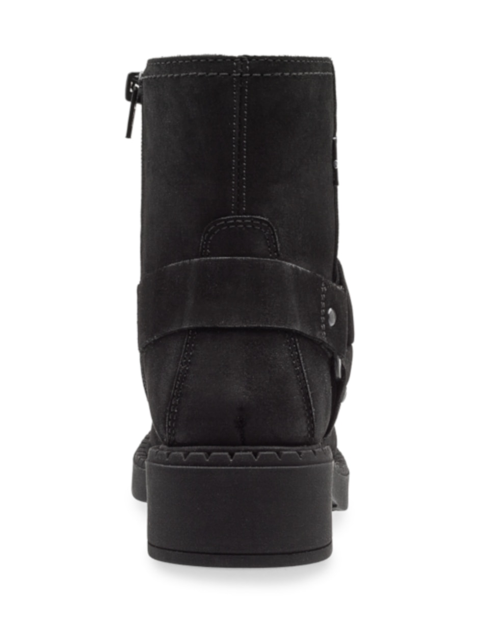 Bota arriba del tobillo de piel para mujer 4