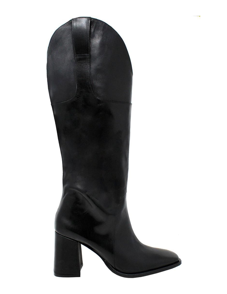 Bota abajo de la rodilla King de piel para mujer 5