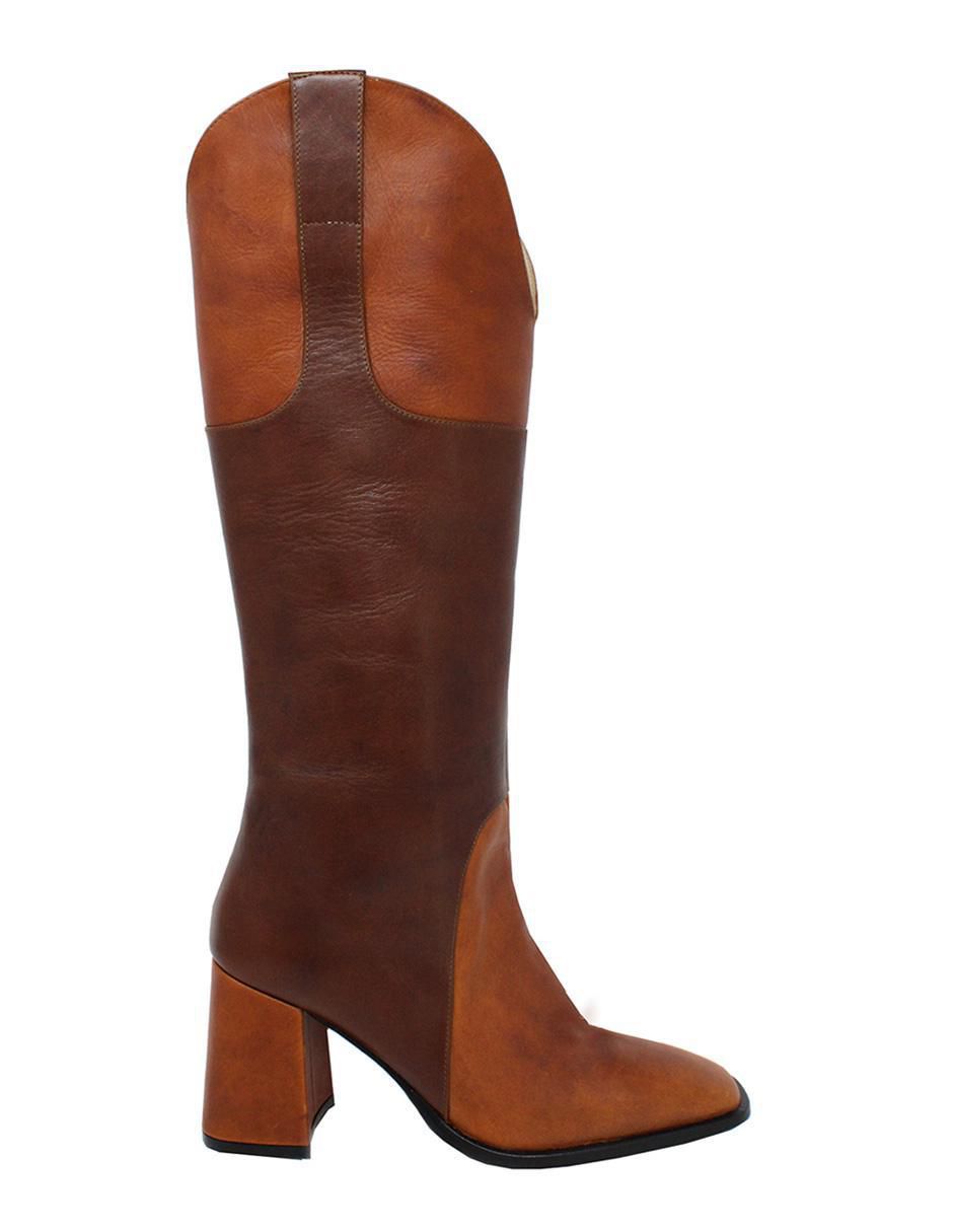 Bota abajo de la rodilla regina romero king 75 "de" piel "para mujer"