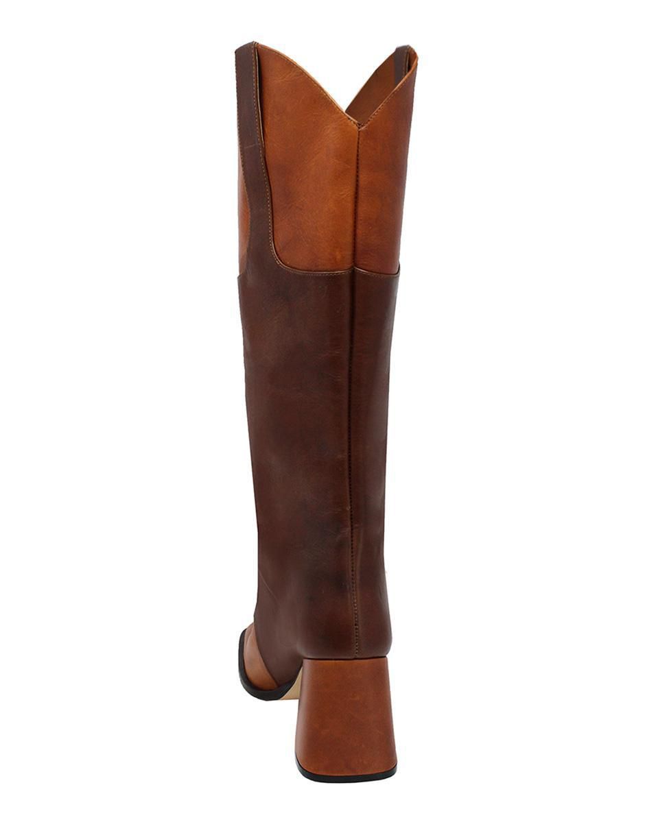 Bota abajo de la rodilla regina romero king 75 "de" piel "para mujer"
