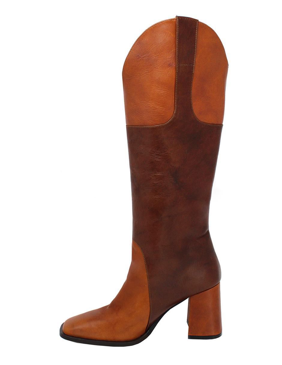 Bota abajo de la rodilla regina romero king 75 "de" piel "para mujer"