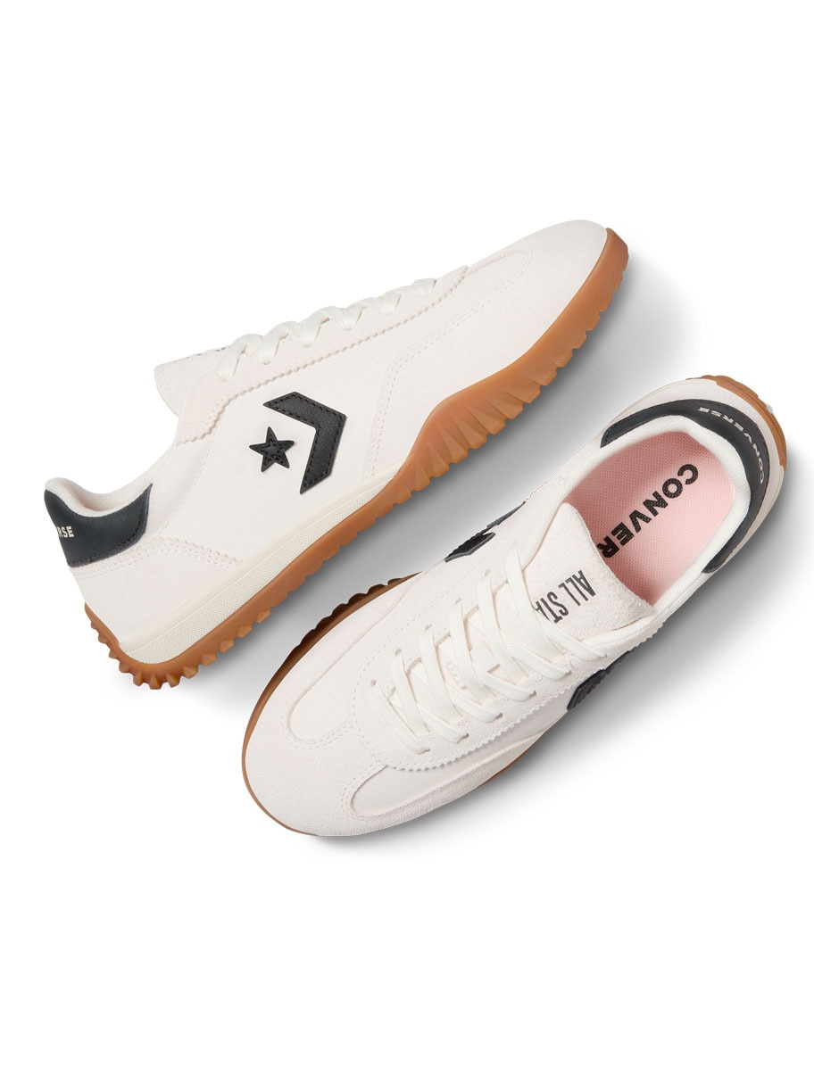 Tenis Run Star Trainer Ox Egret/Black/Honey para mujer 9