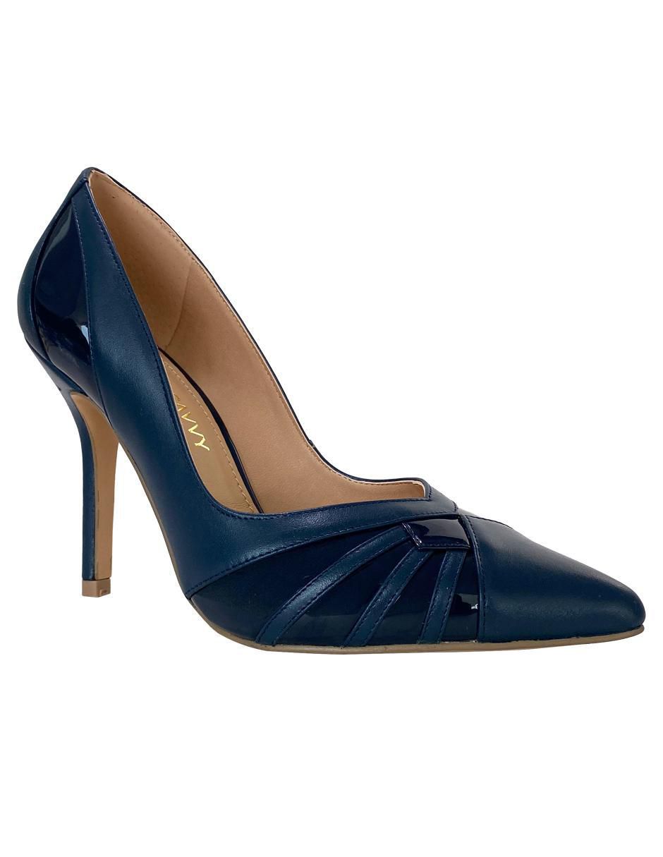 Zapatilla de piel