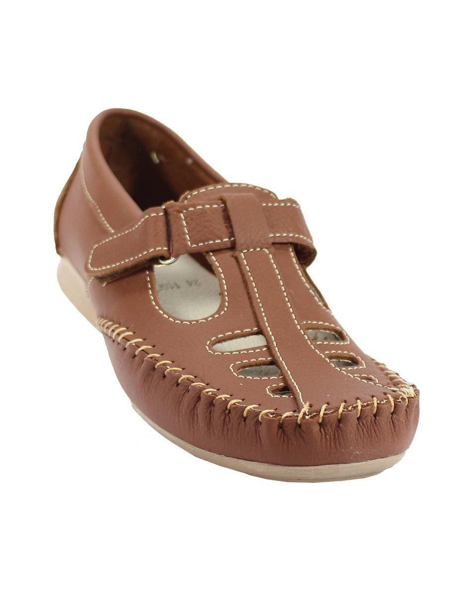 Zapato de piel para mujer