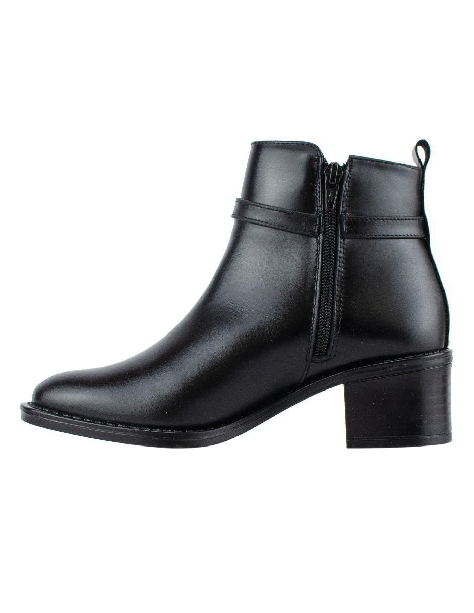 Bota al tobillo de piel para mujer 2