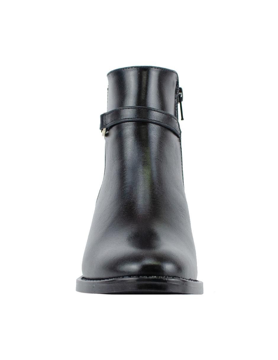 Bota al tobillo de piel para mujer 4
