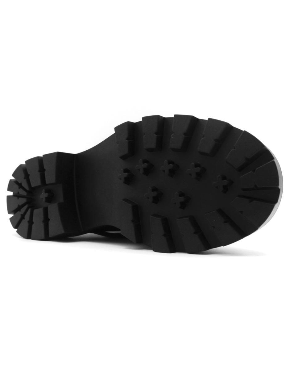 Bota arriba del tobillo de piel para mujer 3