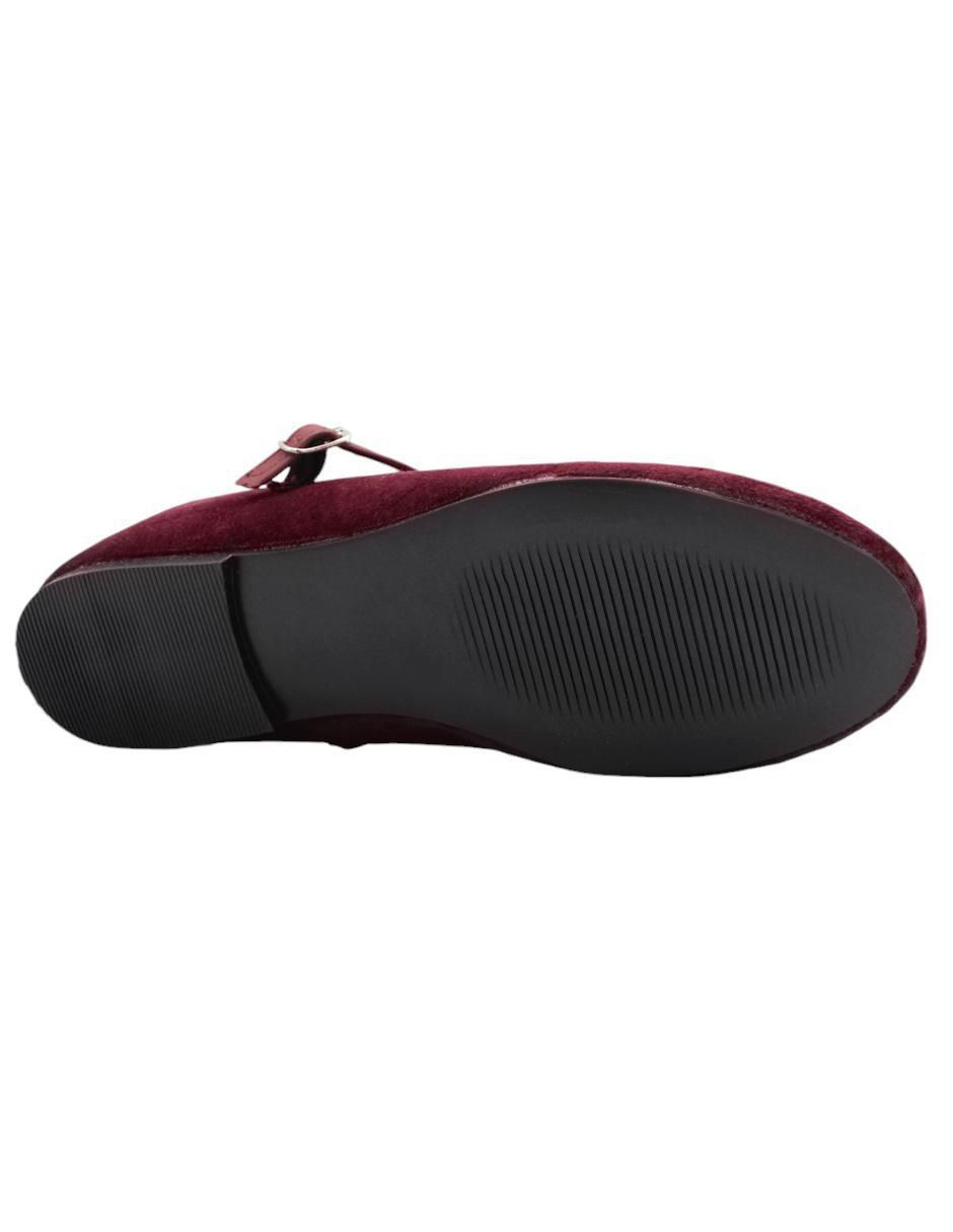 Balerina de gamuza para mujer 4