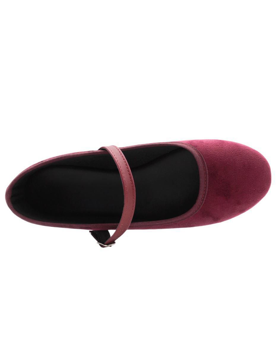 Balerina de gamuza para mujer 5