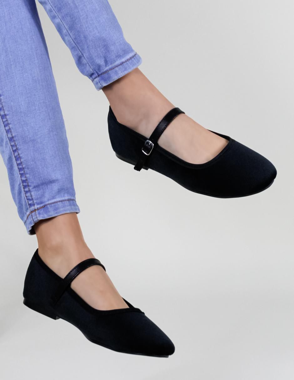 Balerina de gamuza para mujer 2