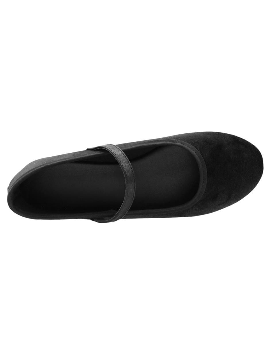 Balerina de gamuza para mujer 4