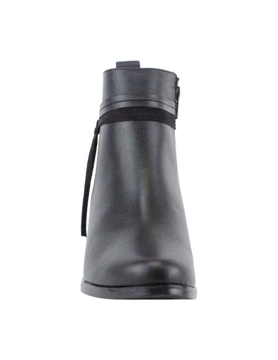 Bota al tobillo de piel para mujer 4