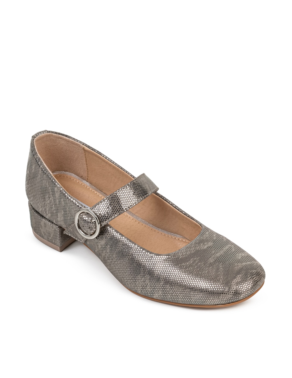 Balerina Dorothy de piel para mujer 1