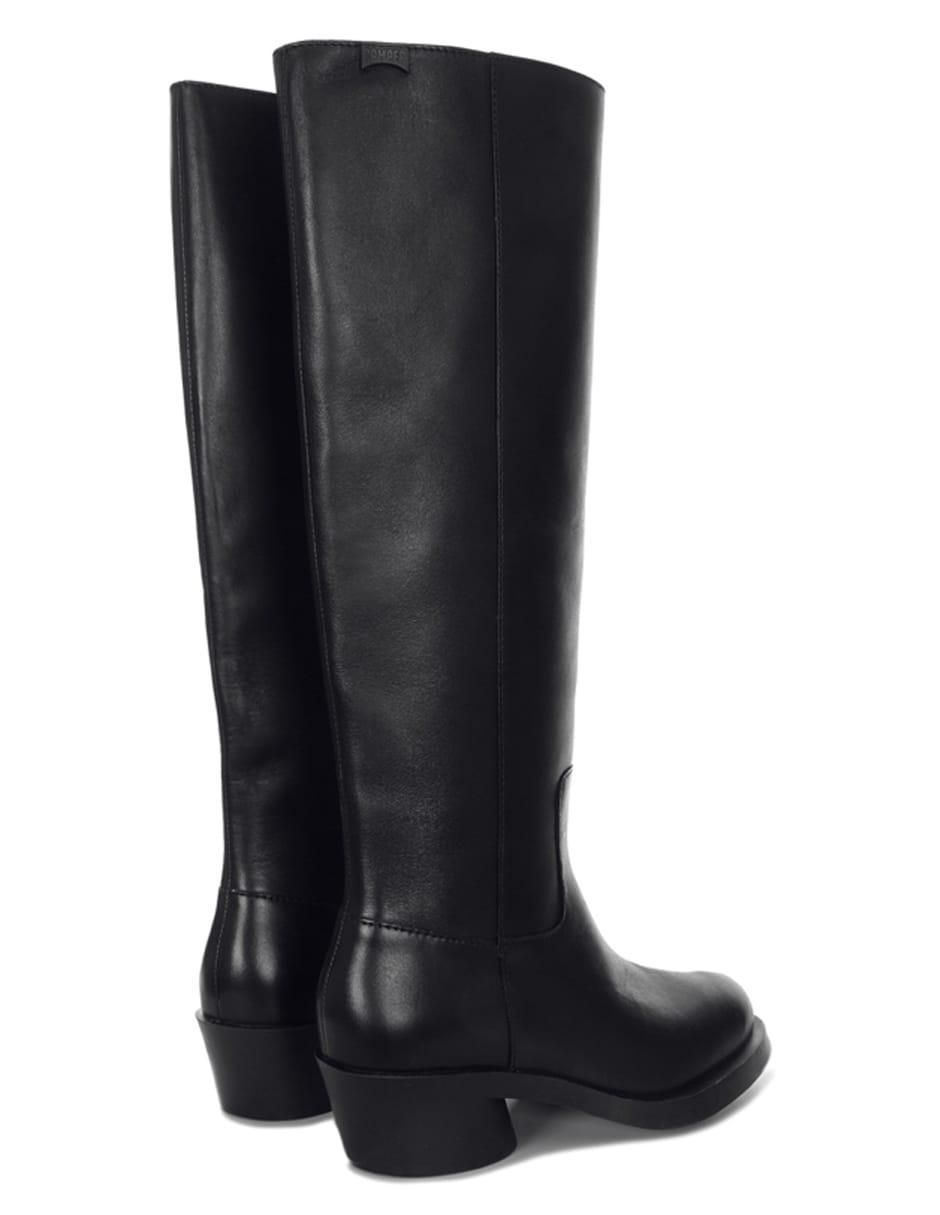 Bota abajo de la rodilla Bonnie de piel para mujer 4