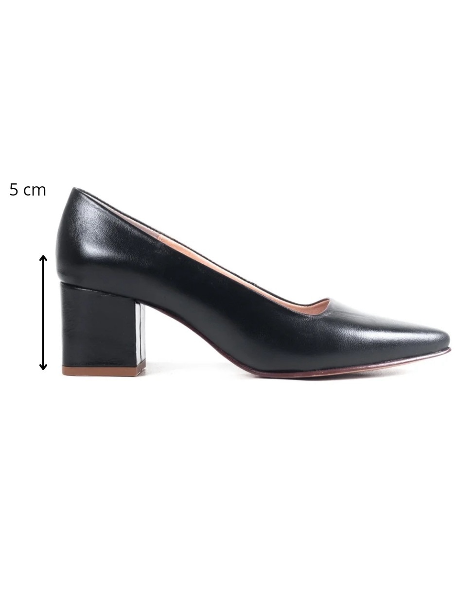 Zapatilla de piel