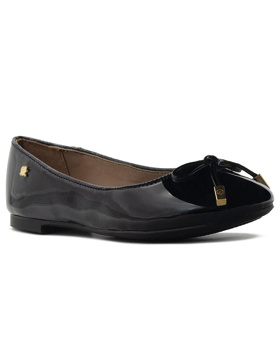 Balerina de charol para mujer