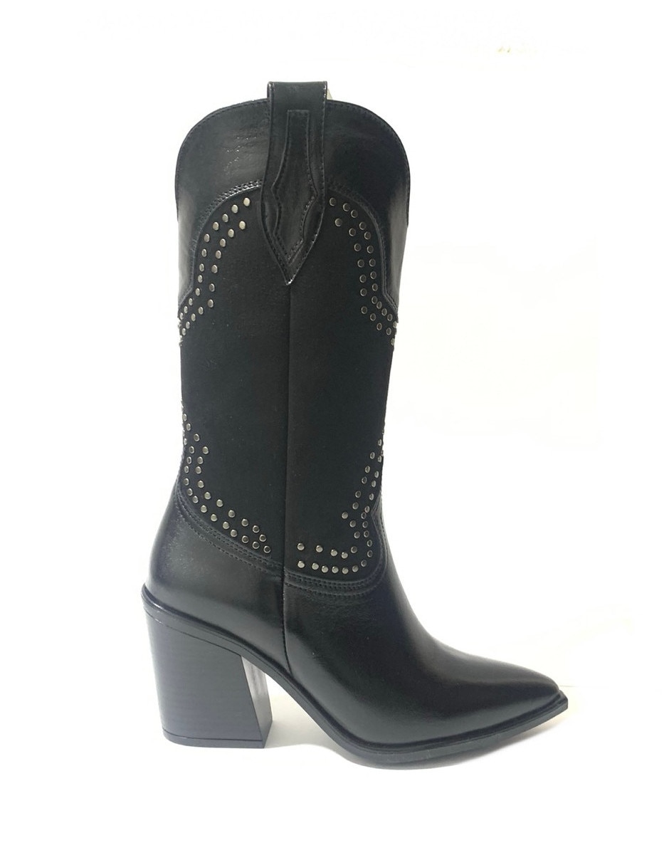 Bota cowboy abajo de la rodilla jossefina carranza sin familia o colección "de" piel "para mujer"