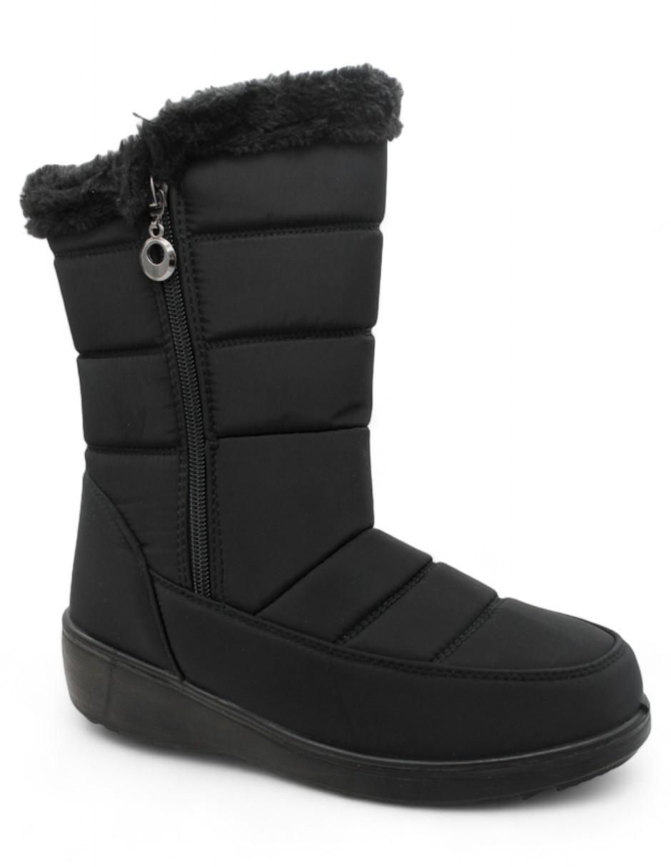 Bota media pierna para mujer
