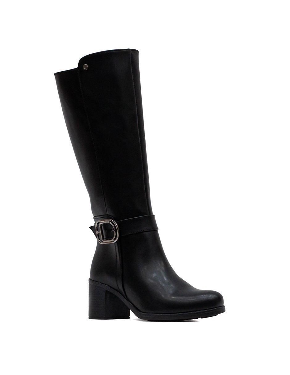 Negras Largas Botas Negras Abajo De La Rodilla Con Botas Botas