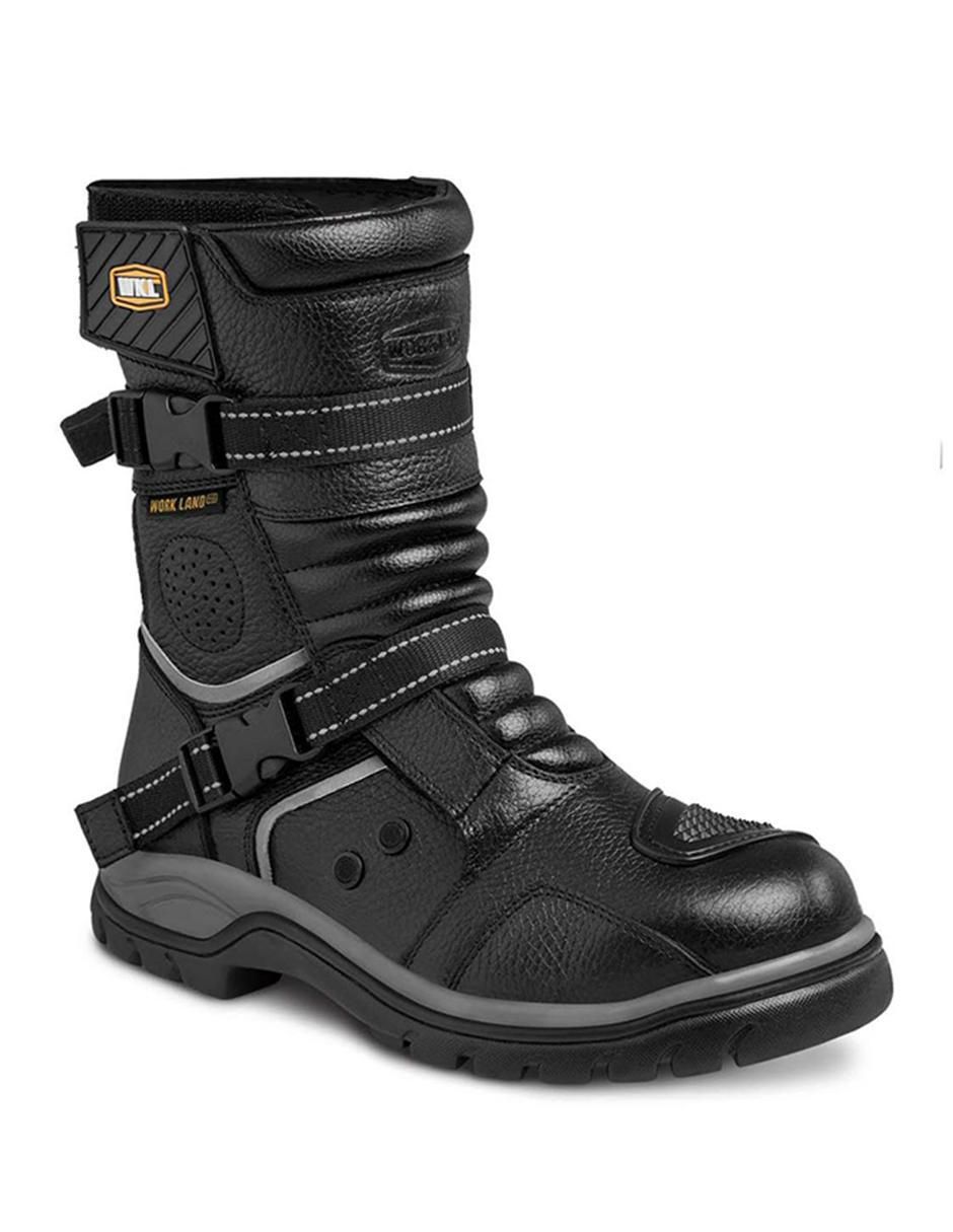 Bota arriba del tobillo de piel para mujer