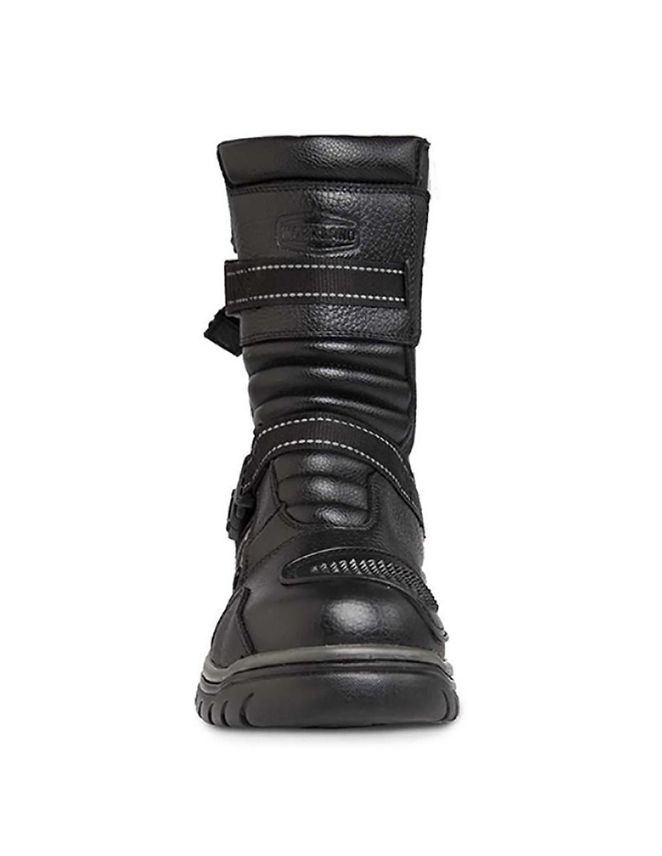 Bota arriba del tobillo de piel para mujer 3