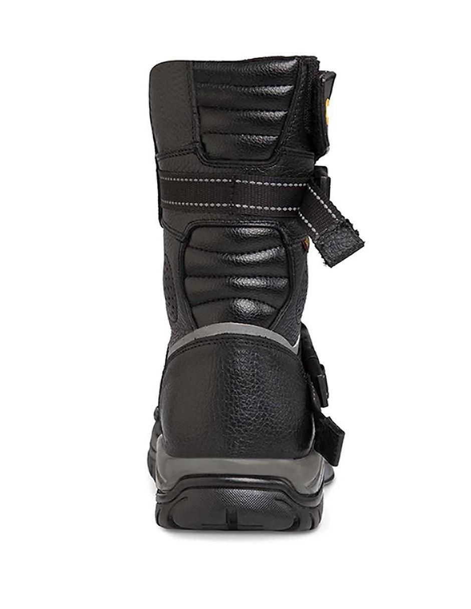 Bota arriba del tobillo de piel para mujer 5