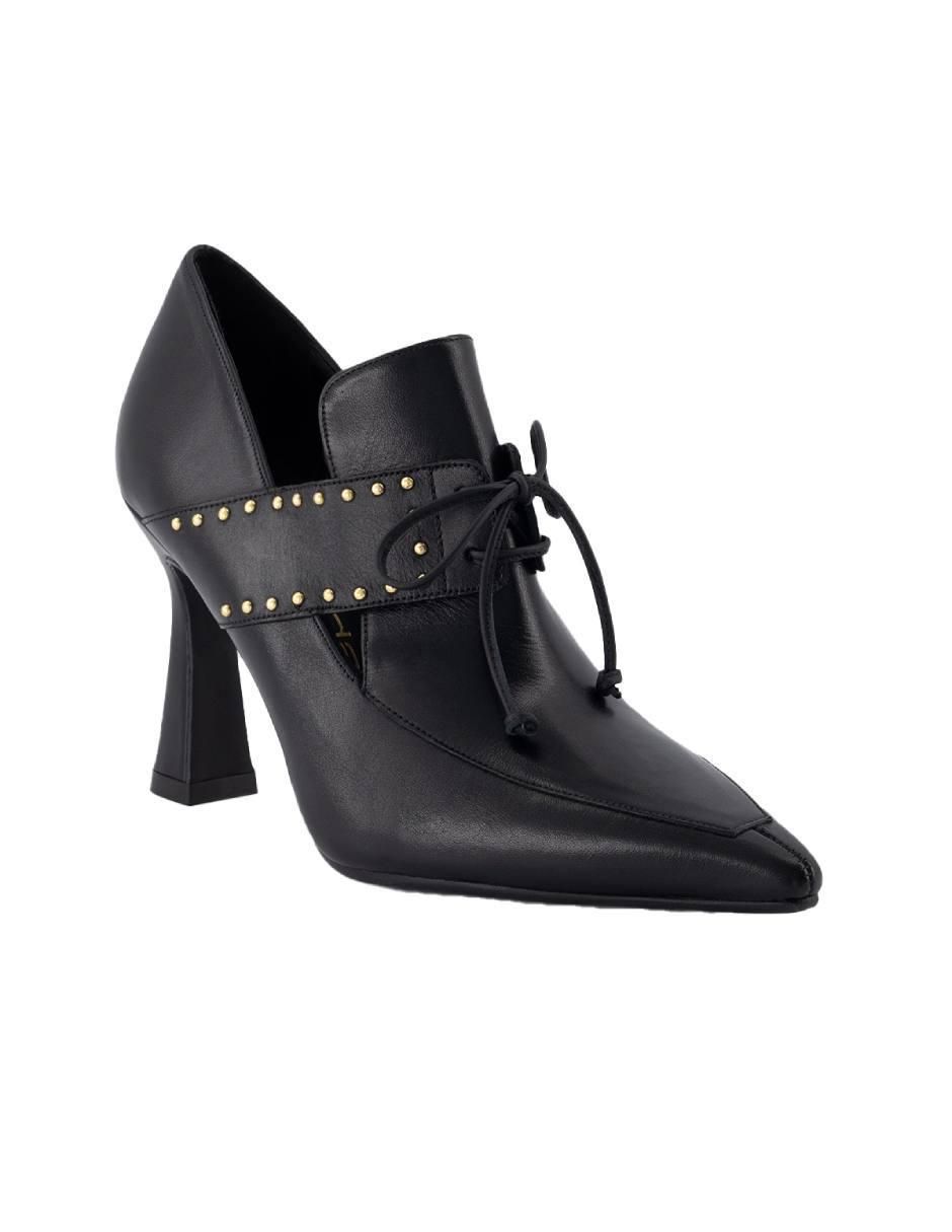 Zapatilla de piel