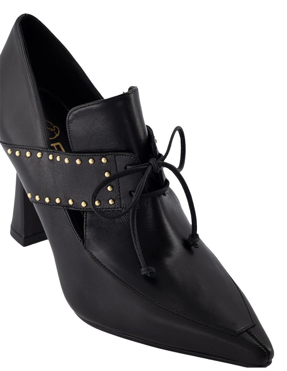 Zapatilla de piel 4