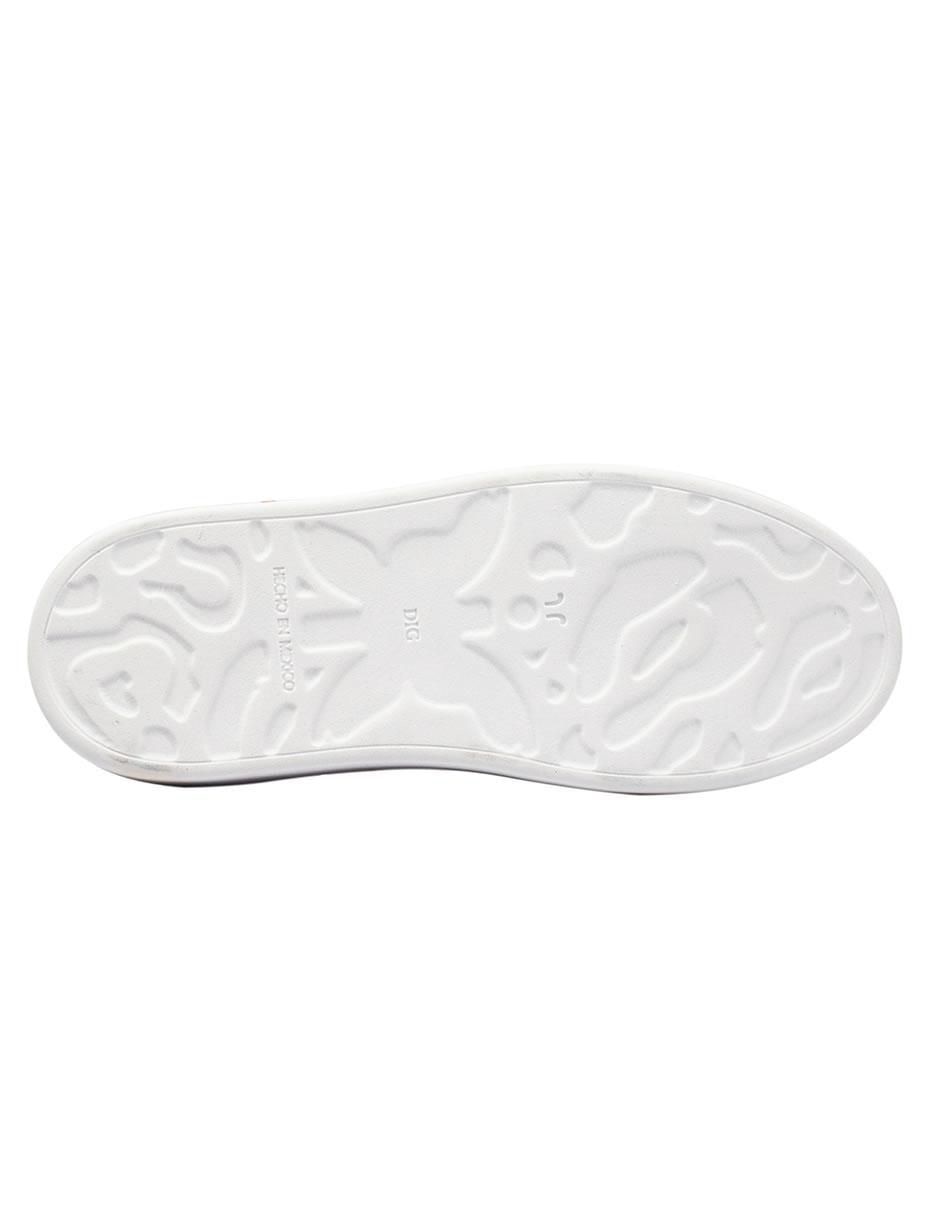 Tenis Black and White Flores para mujer 7