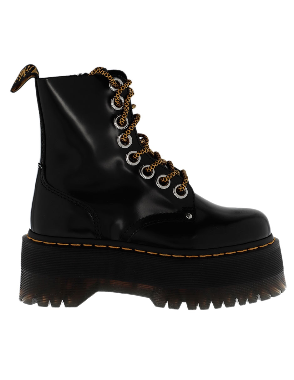 Bota arriba del tobillo de cuero para mujer 2