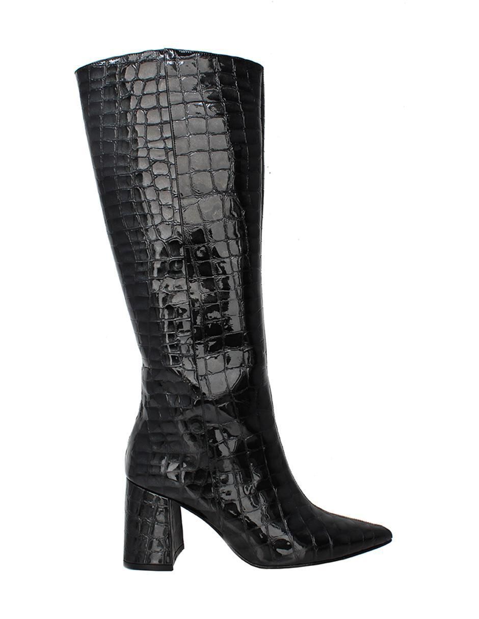 Bota abajo de la rodilla regina romero brooklyn 75 "de" piel "para mujer"