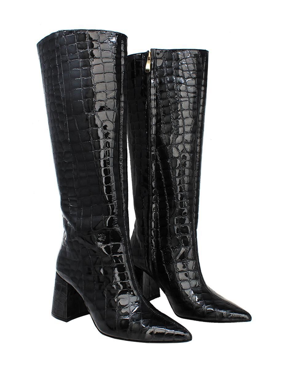 Bota abajo de la rodilla regina romero brooklyn 75 "de" piel "para mujer"