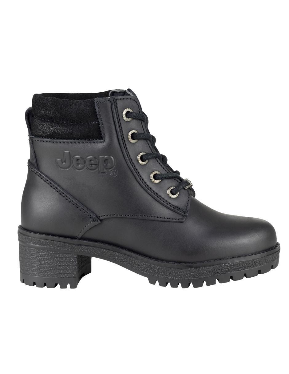 Bota arriba del tobillo de piel para mujer 2