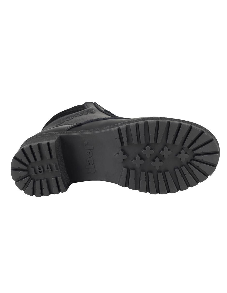 Bota arriba del tobillo de piel para mujer 4