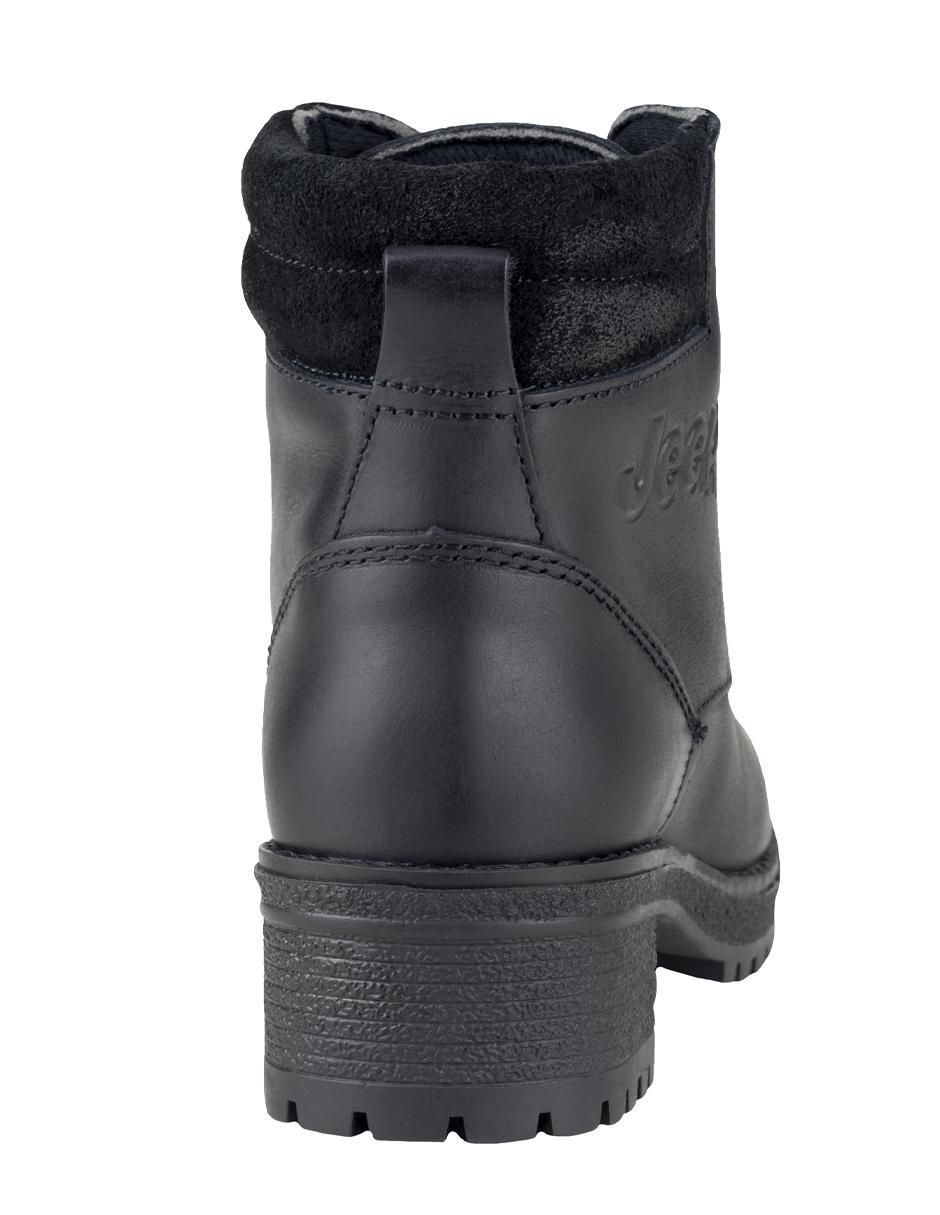 Bota arriba del tobillo de piel para mujer 5