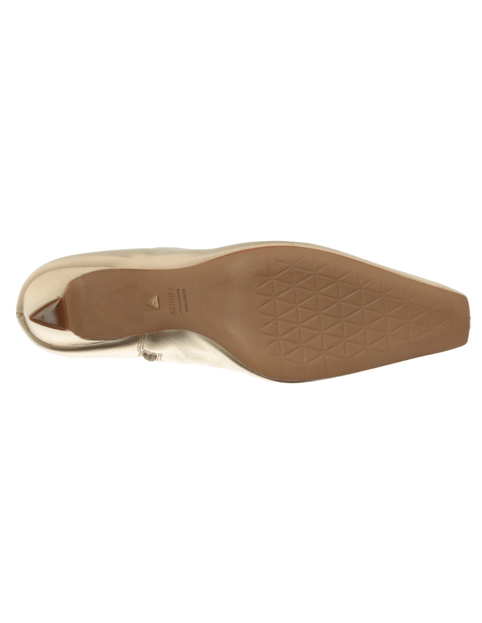 Bota arriba del tobillo de piel para mujer 6