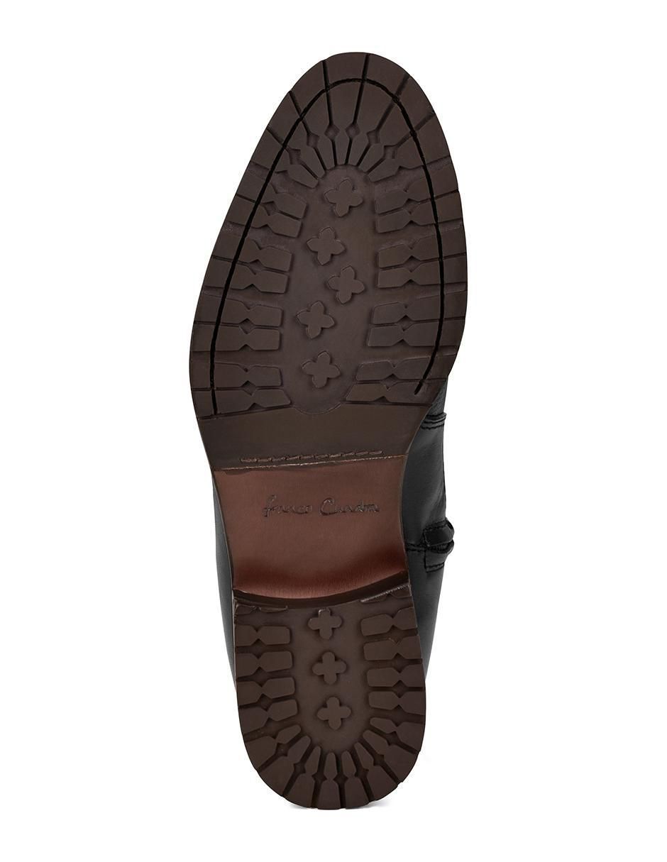 Bota arriba de la rodilla de piel para mujer 2